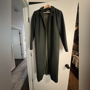 Tularosa Dark Green Trench Coat